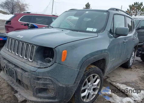 2017 Jeep Renegade Latitude 4X4 z USA, uszkodzony, nr VIN ZACCJBBB2HPF89739